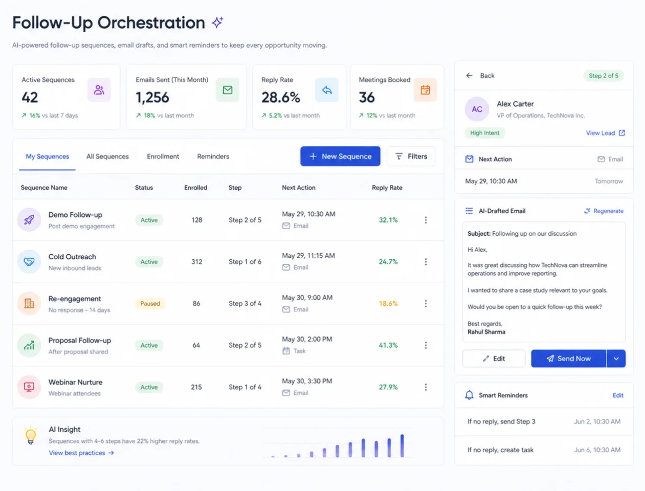 Automated Follow-Up Orchestration